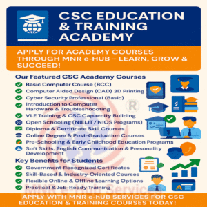 CSC Education & Training Academy (Open Schooling, U.G, P.G, Diploma Courses)
